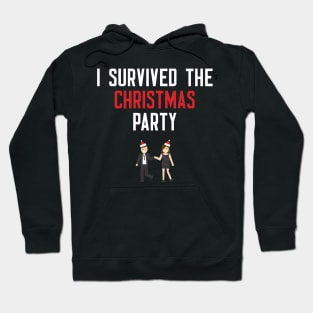 I Survived The Christmas Party Hoodie